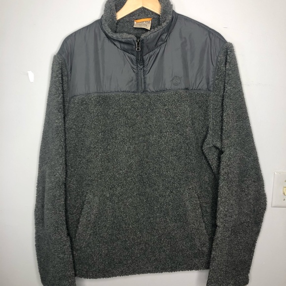 Timberland Stratham 1/4 Zip Pullover Heavy Fleece - Picture 6 of 8